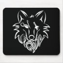 Recherche de loup blanc tapis souris Animal