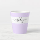 Recherche de typographie simple tasses Tendance