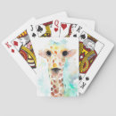 Recherche de girafe jeux de cartes Faune