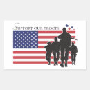 Recherche de troupes autocollants Drapeau