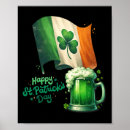 Recherche de bière irlandaise posters Saint
