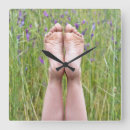 Recherche de pied horloges Pieds nus