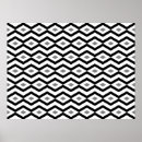 Recherche de zigzag noir et blanc posters Motif