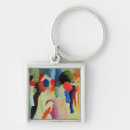 Recherche de auguste macke porteclés Bleu