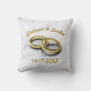 Recherche de anneaux de mariage coussins Typographie