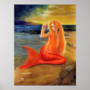 Recherche de sirène posters Plage