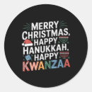 Recherche de kwanza autocollants Joyeux xmas