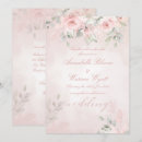 Recherche de blush pink mariage invitations Script