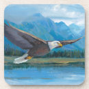 Recherche de aigle dessous de verres Animaux