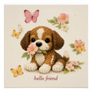 Recherche de chien brun posters Pour enfants