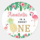 Recherche de flamant autocollants 1er anniversaire