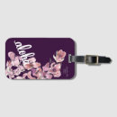 Recherche de orchidées bagages étiquettes Voyage