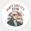 Recherche de hot dog drôle autocollants Fête de l'indépendance