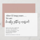 Recherche de drôles mariage invitations Décontracté