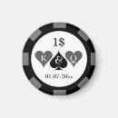 Recherche de jeton de poker magnets Puce