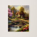 Recherche de chalet puzzles Fleurs