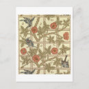Recherche de william morris design cartes postales Textile