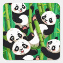 Recherche de panda chinois autocollants Animal