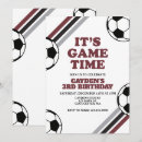 Recherche de de match de football invitations Garçon