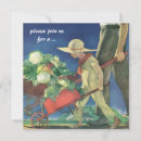 Recherche de brouette invitations Vintage