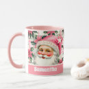 Recherche de vintage santa claus tasses Rose