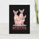 Recherche de sphynx chat vœux cartes Sphinx