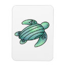 Recherche de tortue de mer magnets Bleu