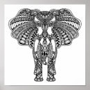Recherche de henne posters Éléphant
