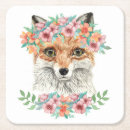 Recherche de hippie dessous de verres Aquarelle