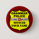 Recherche de police grammaire badges Geek