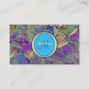 Recherche de motif psychédélique cartes visite Coloré