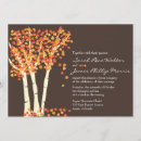 Recherche de arbre 14x19 invitations Automne