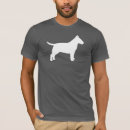 Recherche de bull terrier tshirts Silhouette