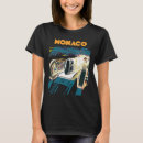 Recherche de monaco tshirts Rétro