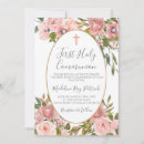 Recherche de première de croix rose petite communion invitations Saint