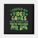 Recherche de vert heureux magnets Saint
