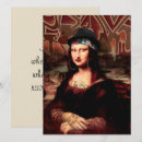 Recherche de mona lisa invitations Parodie