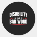 Recherche de incapacité autocollants Chemise politique