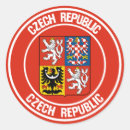 Recherche de le drapeau tchèque autocollants Patriotique