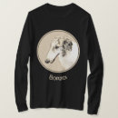 Recherche de borzoi tshirts Loup russe