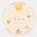 Recherche de soleil souriant autocollants Pour enfants