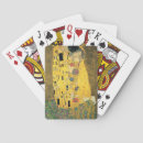 Recherche de baiser jeux de cartes Klimt