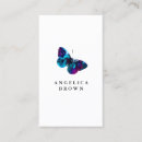 Recherche de papillons cartes visite Papillon aquarelle