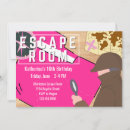 Recherche de mystery party invitations De la chambre d'évasion