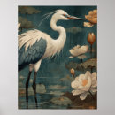 Recherche de fleur lotus bleu posters Vintage