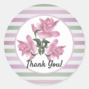 Recherche de motif simple simple autocollants Rose