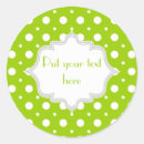 Recherche de pois vintage autocollants Motif