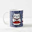 Recherche de neko maneki de café tasses Chats