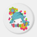 Recherche de petit rond magnets Arc en ciel