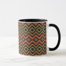 Recherche de motif égyptien tasses Noir